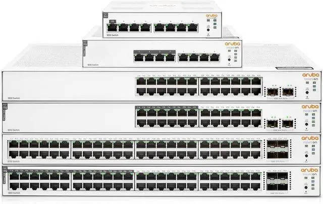 Alt view image 6 of 6 - HPE Instant On 1830 24-Port Gb | 12-Port Class 4 PoE Smart Switch JL813A#ABA