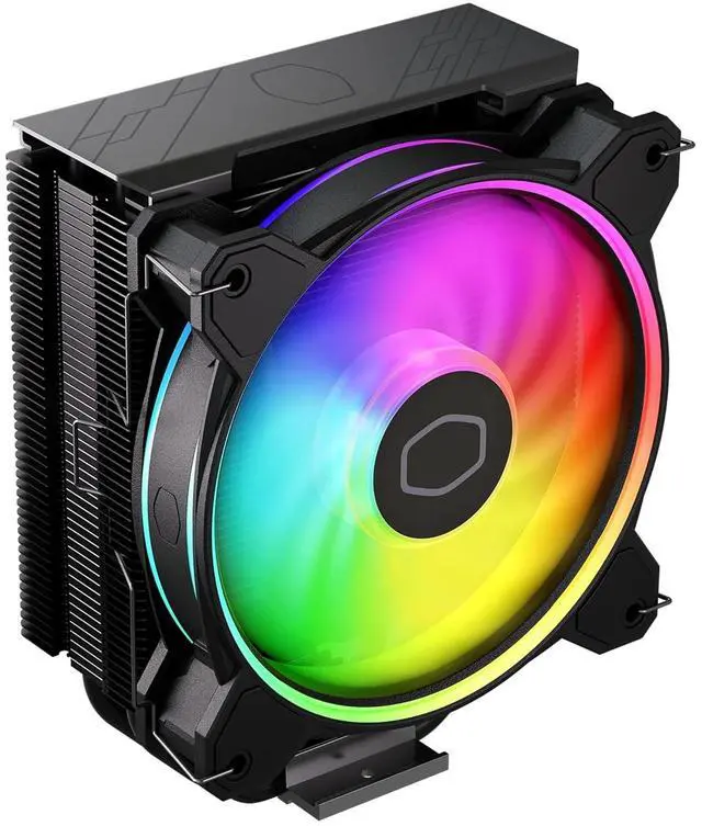 Main image of Cooler Master Hyper 212 Halo CPU air Cooler Dual Loop ARGB (Black)