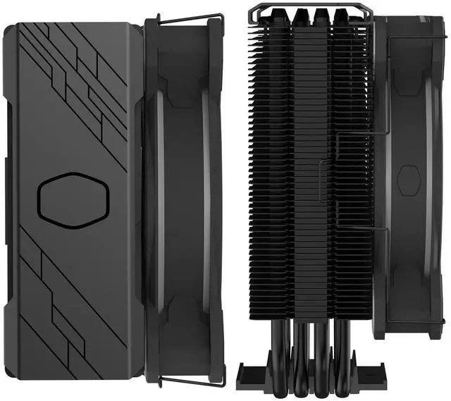 Alt view image 4 of 5 - Cooler Master Hyper 212 Halo CPU air Cooler Dual Loop ARGB (Black)
