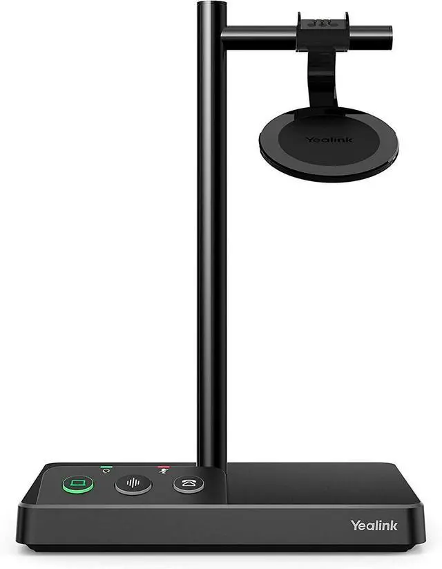 Alt view image 3 of 7 - Yealink WH62 Duo UC Wireless Noise Canceling Headset USB Enabled Desk Phones