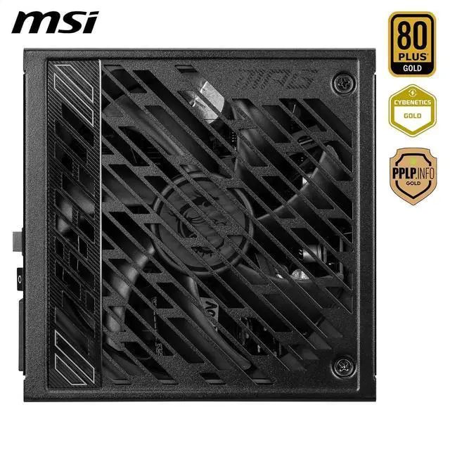 Alt view image 3 of 7 - MSI 1000W ATX 3.1 PSU Full Modular 80 Plus Gold Certified ATX MPG A1000GS PCIE5