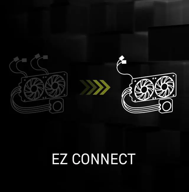 Alt view image 4 of 7 - MSI AIO ARGB Liquid Cooling 360mm Radiator PWM (Black) MAG CORELIQUID A13 360