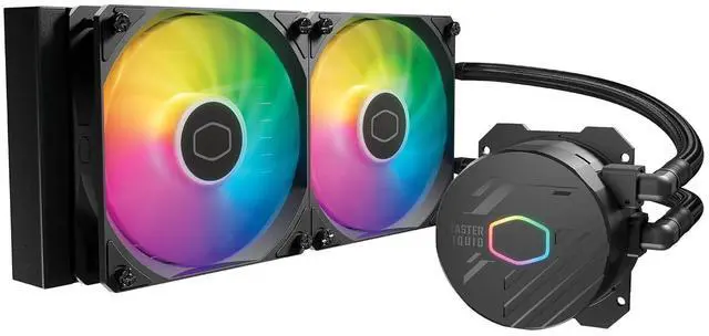 Main image of Cooler Master MasterLiquid 240L Core 240mm AIO Liquid Cooler MLW-D24M-A18PZ-R1