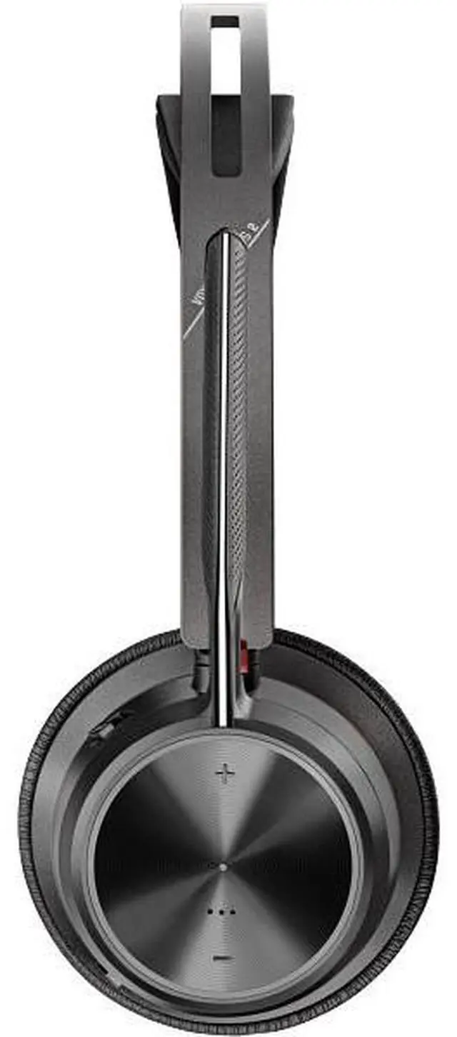Alt view image 2 of 4 - Poly Voyager Focus 2 USB-C-C Headset w/ USB-C/A Adapter Charging Stand USB-C/A