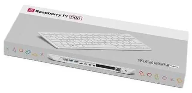 Alt view image 6 of 6 - Raspberry Pi Pi 500 Keyboard, Unit only- Quad-Core 64-bit Arm Processor SC1231