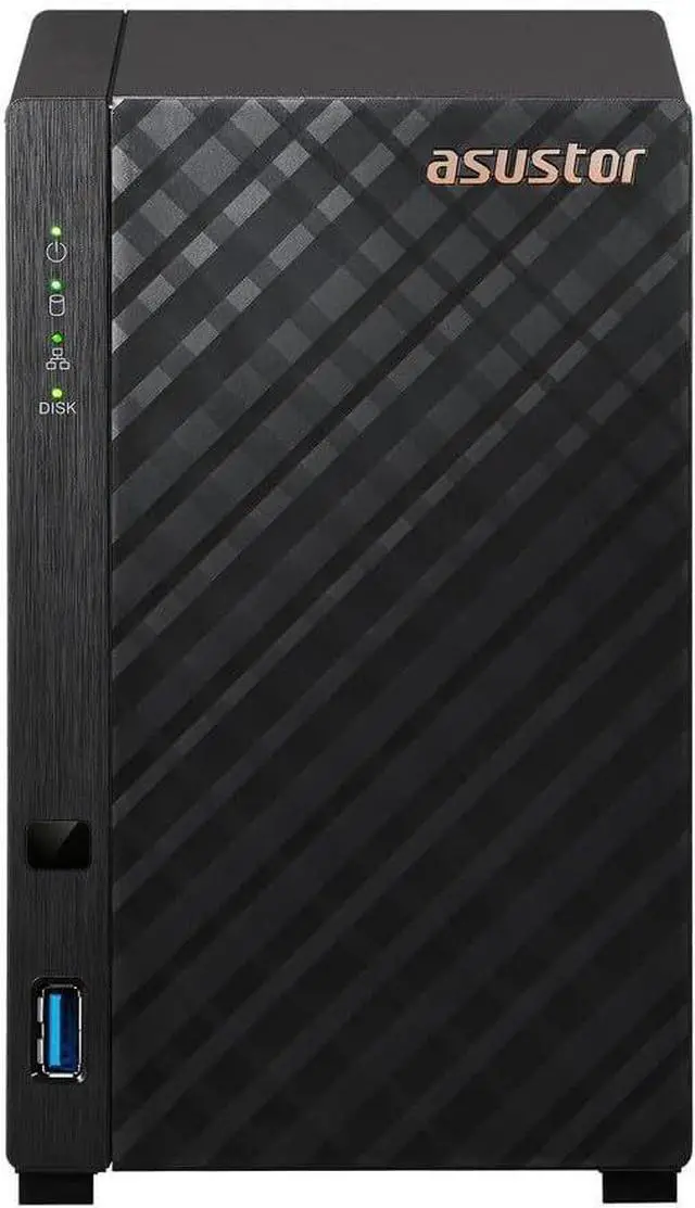Alt view image 7 of 7 - Asustor Drivestor 2 Lite 2 Bay NAS Quad-Core 1.7GHz CPU (Diskless) AS1102TL
