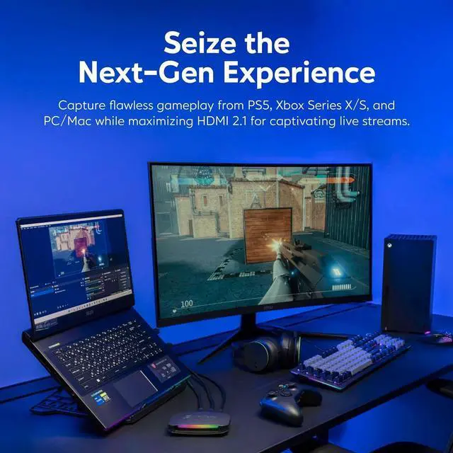 Alt view image 5 of 7 - AVerMedia Live Gamer Ultra 2.1-4K Plug & Play Capture Card w/ VRR & HDR