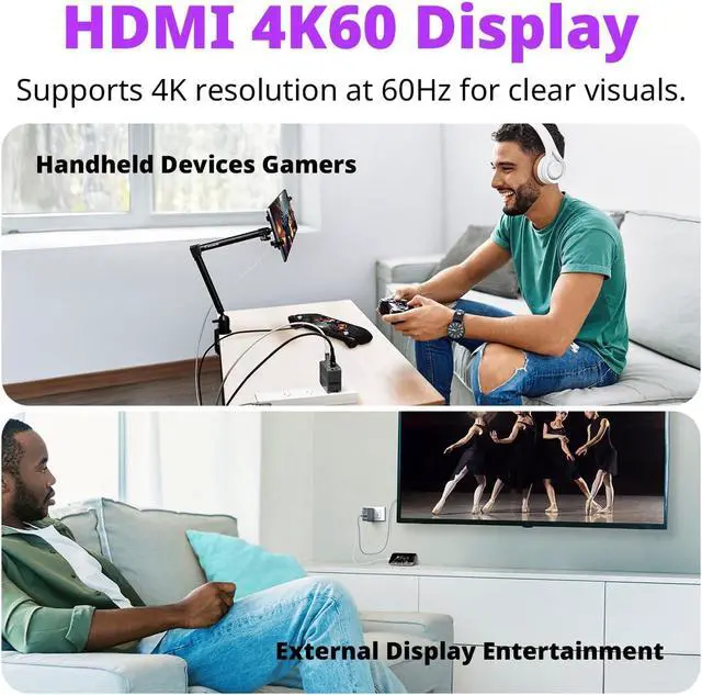 Alt view image 5 of 7 - AverMedia Elite Go for Streaming Portable Charger (BLACK) GC313ProBLACK