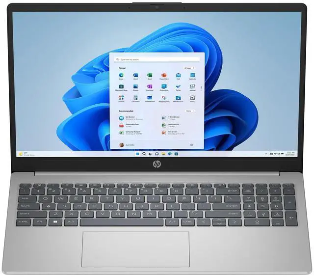 Alt view image 6 of 7 - HP 15.6" Laptop FHD Core i5-1235U 8GB 256GB PCIe SSD Webcam WiFi Windows 11