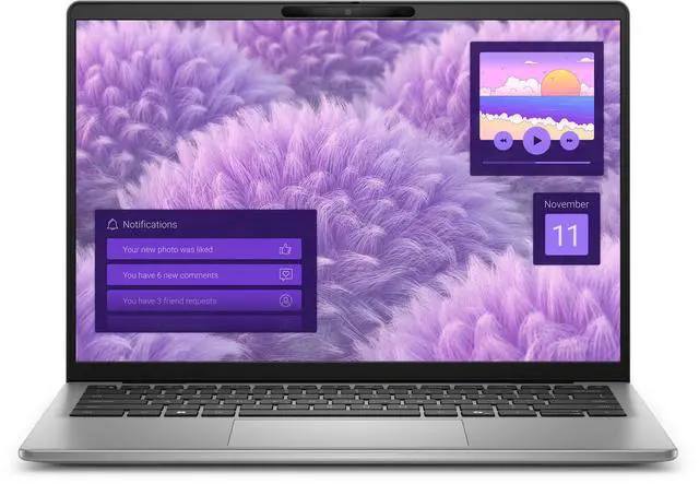 Alt view image 2 of 7 - Dell Inspiron 5441 14" FHD+ 8-Core Snapdragon X Plus 16GB 512GB SSD Webcam