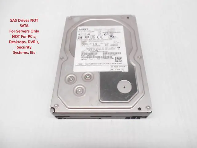Main image of (NOT FOR HOME PC!) HGST 4TB 7.2K SAS Server Storage Hard Drive HDD 3.5'' HUS724040ALS641 Dell HP
