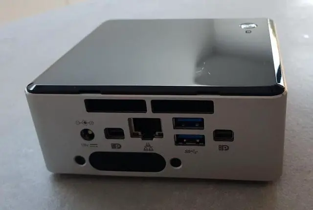 Alt view image 2 of 3 - Intel NUC Mini PC NUC5i3MYHE i3 5010U 2.1GHz 16GB 500GB SSD w/adapter win 10