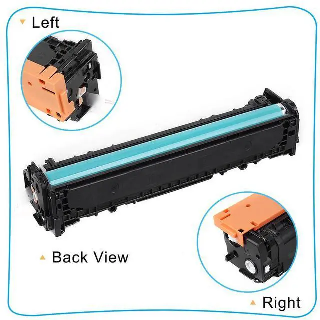 Alt view image 7 of 7 - Set of 4PK CE320A 128A Toner Cartridge For HP LaserJet Pro CP1525NW CM1415FNW