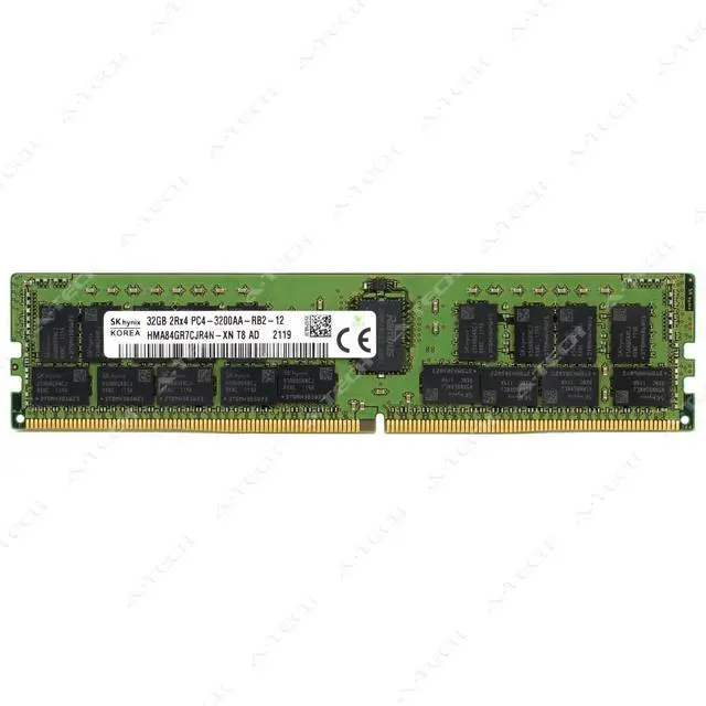 Main image of (NOT FOR HOME PC!) Hynix 32GB DDR4-3200 PC4-25600 2Rx4 ECC RDIMM Server Memory RAM HMA84GR7CJR4N-XN