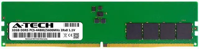 Alt view image 2 of 6 - 32GB DDR5-5600 Dell EBT2250 Tower Plus Memory RAM