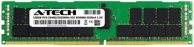 Alt view image 2 of 3 - 128GB 2S2Rx4 (4Rx4) PC4-2933 RDIMM ASRock Rack ROMED8-2T Memory RAM