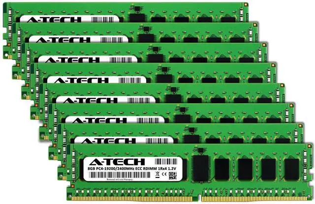 Alt view image 2 of 3 - 64GB 8x 8GB PC4-2400 RDIMM ASUS Z10PE-D16/4L Z10PP-D24 Z10PR-D16 Memory RAM