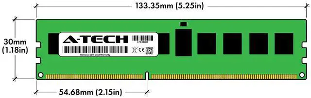 Alt view image 3 of 5 - 12GB 3x 4GB PC3-10600R RDIMM Dell PowerEdge T310 Memory RAM