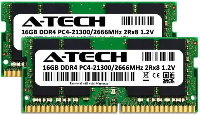 Alt view image 2 of 6 - 32GB 2x 16GB DDR4-2666 Dell XPS 15 7590 15 9570 Memory RAM