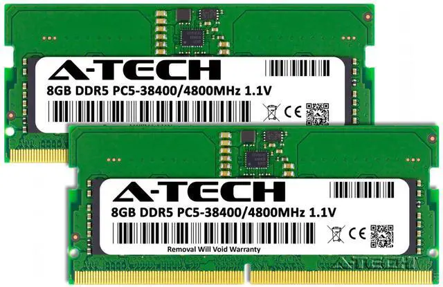 Alt view image 2 of 5 - 16GB 2x 8GB DDR5-4800 Dell Latitude 5431 5531 Memory RAM