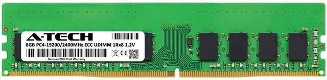 Alt view image 2 of 4 - (NOT FOR HOME PC!) 8GB 1Rx8 PC4-19200 ECC UDIMM (DELL MT9MY Equivalent) DDR4 Server Memory RAM