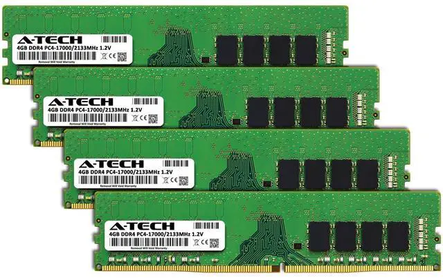 Alt view image 2 of 4 - 16GB 4x 4GB DDR4-2133 Dell XPS 8900 8910 Memory RAM
