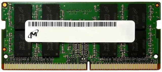 Main image of Micron 16GB 2Rx8 PC4-2400T PC4-19200 DDR4 2400MHz 1.2V Non-ECC SODIMM Memory RAM