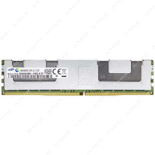 Main image of (NOT FOR HOME PC!) Samsung 64GB DDR4-2133 PC4-17000 ECC LRDIMM Server Memory RAM (M386A8K40BM1-CPB)
