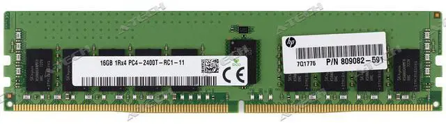 Main image of (NOT FOR HOME PC!) HP 16GB DDR4-2400 REG RDIMM T9V40AA 852264-001 809082-591 HPE Server Memory RAM