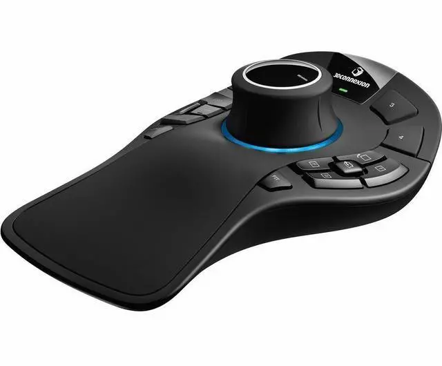 Alt view image 6 of 7 - 3Dconnexion SpaceMouse Pro Wireless - Bluetooth Edition (3dx700119)