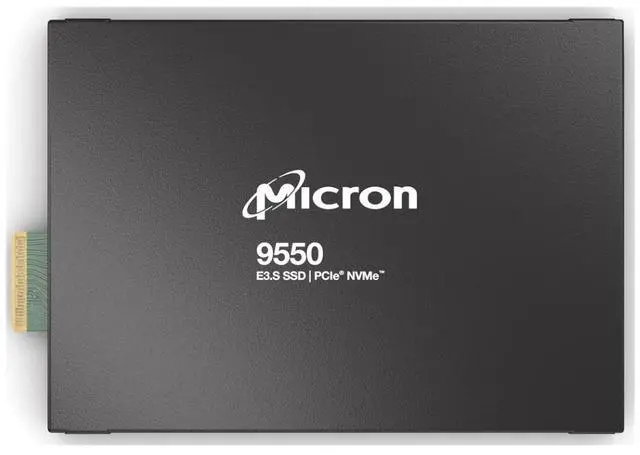 Main image of Micron MTFDLBQ3T2THB 9550 MAX 3.2TB NVMe PCIe 5x4 E3.S 7.5mm SSD