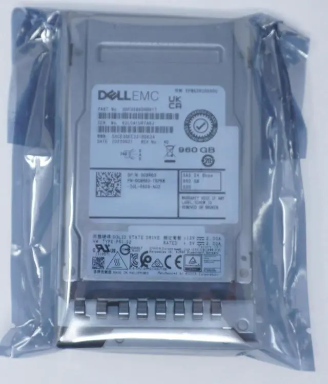 Main image of (NOT FOR HOME PC!) 0C9R60 DELL 960GB BiCS 24G RI SAS 2.5 SSD KPM6XRUG960G