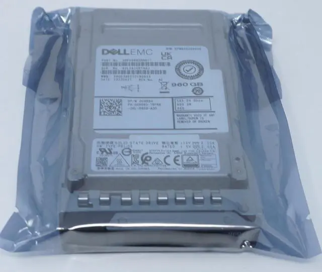 Alt view image 2 of 2 - (NOT FOR HOME PC!) 0C9R60 DELL 960GB BiCS 24G RI SAS 2.5 SSD KPM6XRUG960G