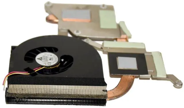 Alt view image 5 of 7 - Lot 5 Dell Vostro 3550 CPU Fan & Heatsink Assembly for AMD Radeon Discrete GXVT8