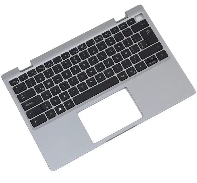 Alt view image 4 of 7 - Dell Latitude 3330 2-in-1 Spanish QWERTY Keyboard Palmrest Assembly 02WWM