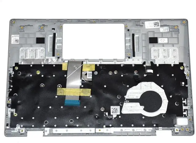 Alt view image 5 of 7 - Dell Latitude 3330 2-in-1 Spanish QWERTY Keyboard Palmrest Assembly 02WWM
