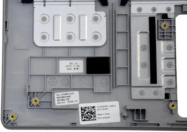 Alt view image 6 of 7 - Dell Latitude 3330 2-in-1 Spanish QWERTY Keyboard Palmrest Assembly 02WWM