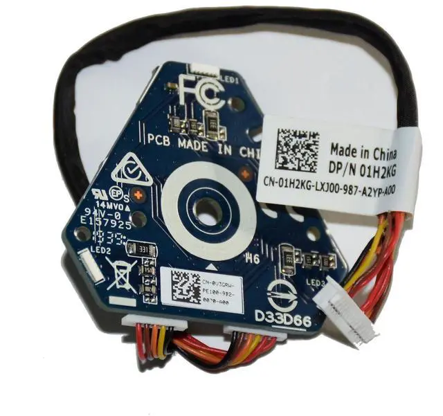 Alt view image 5 of 6 - Dell Alienware Aurora R7 Right Side Access Panel Door Cover w/ Light Board XCNC1