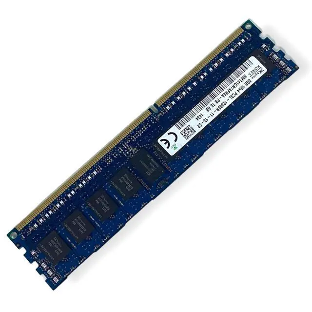 Alt view image 6 of 7 - SK Hynix HMT41GR7AFR4A-PB 8GB DDR3-1600 RDIMM PC3L-12800R Single Rank x4 Module