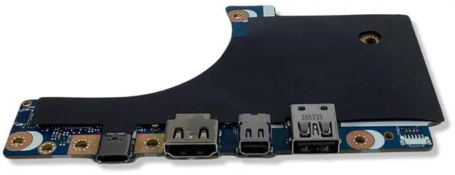 Alt view image 5 of 5 - Lot of 10 Dell Precision 15 7510 IO Circuit Board USB-C/USB/Mini LS-C548P CJT78