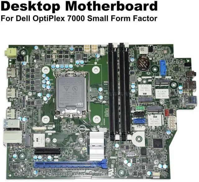 Alt view image 2 of 7 - Dell Optiplex 7000 SSF Desktop Motherboard Intel Q670 Socket LGA1700 DDR4 4H8YK