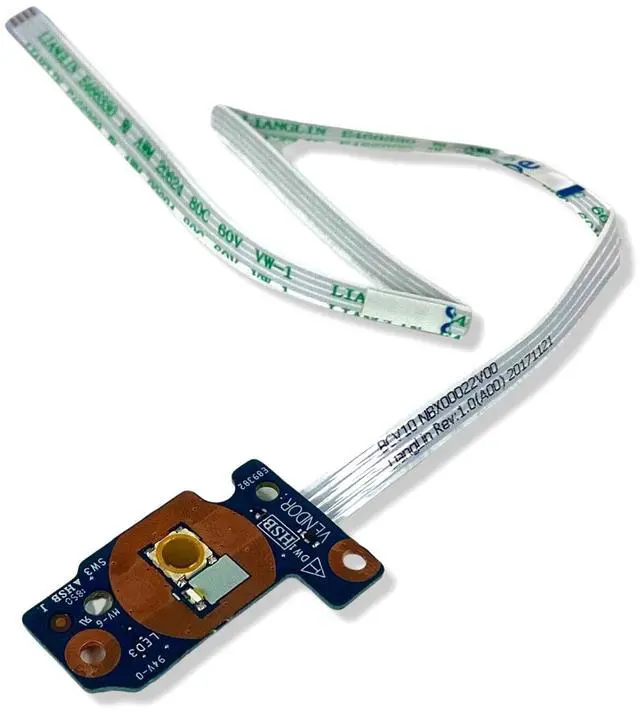 Alt view image 4 of 4 - Lot 8 Dell Inspiron 15 7000 7567 Power Button Board With Ribbon Cable WDRC4