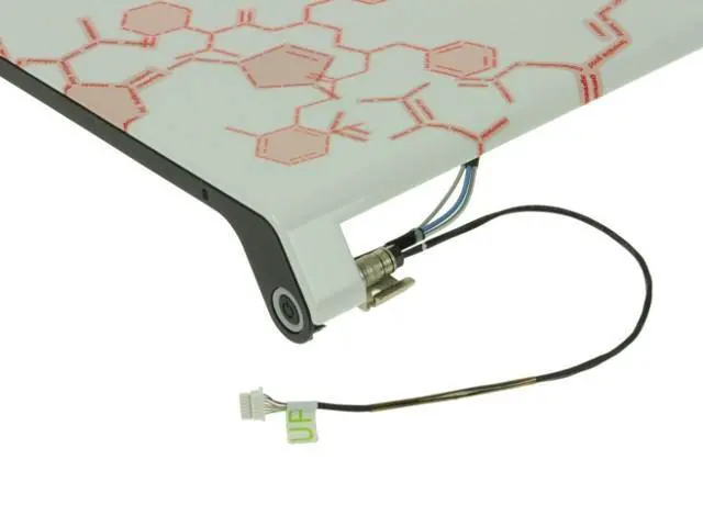 Alt view image 3 of 3 - Lot of 5 Dell Studio 1535 1536 1537 Pattern LCD Back Cover Lid With Hinges R133K