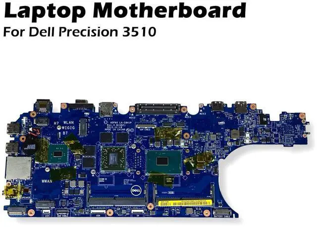 Alt view image 2 of 7 - Dell Laptop Precision 3510 CN-0GPDT3 LA-C841P with i5-6300HQ CPU Motherboard