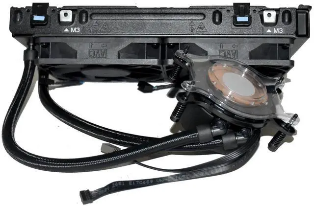 Alt view image 7 of 7 - Dell Alienware R15 Cooler Master Cryotech LED AMD Liquid Cooling Heatsink CN5XT - OEM