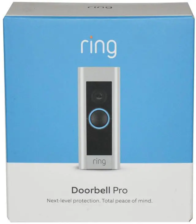 Alt view image 2 of 6 - Ring Wired Doorbell Pro Smart Wi-Fi HD Video Doorbell Satin Nickel B08M125RNW
