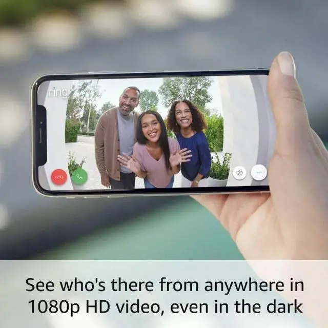 Alt view image 4 of 6 - Ring Wired Doorbell Pro Smart Wi-Fi HD Video Doorbell Satin Nickel B08M125RNW