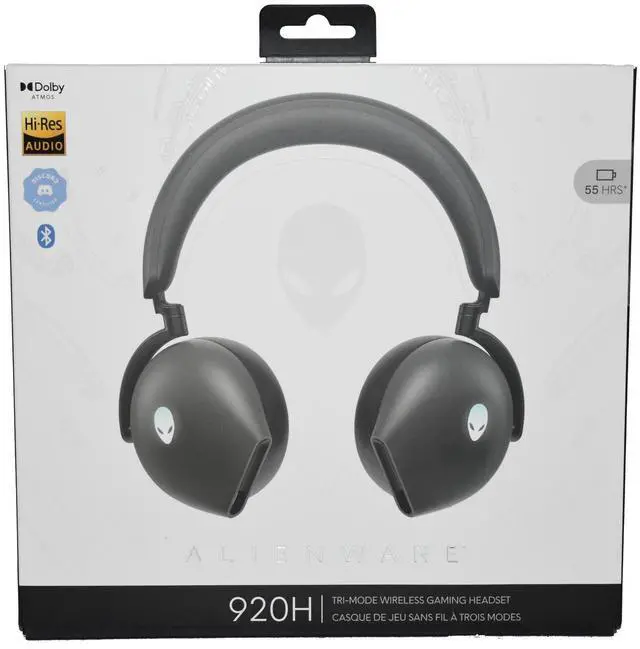 Alt view image 6 of 7 - Dell Alienware AW920H Tri-Mode Wireless Gaming Headset 0TRHF 7NGG0 545-BBDQ - OEM