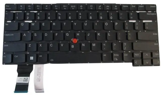 Main image of Backlit Keyboard w/ Pointer for Lenovo ThinkPad X1 Extreme Gen 5 Laptops