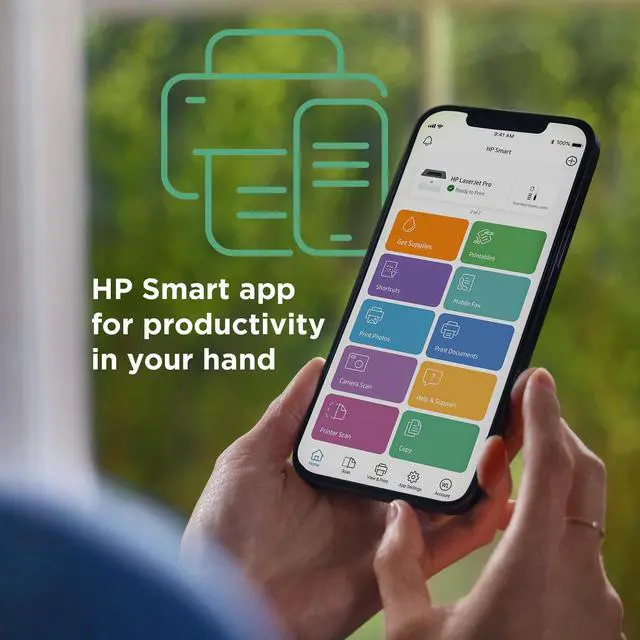 Alt view image 6 of 7 - HP LaserJet Pro 3001dw Wireless Printer